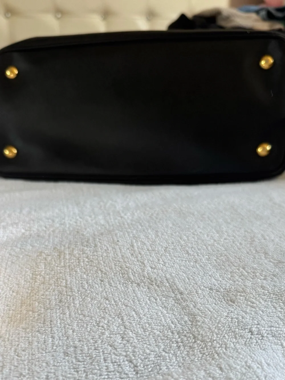 Prada structured satchel